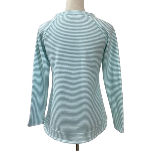 T By Talbots Striped Crewneck Pullover Long Sleeve Top Size XS - Picture 2 of 7